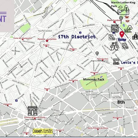 Studio Moderne Au Coeur De Paris Batignolles Екстериор снимка